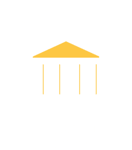 White and Yellow Graphic for the Levin Center State Oversight Academy