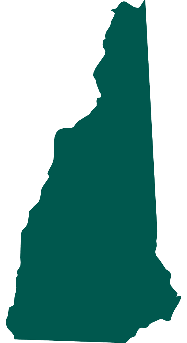 Outline of state of New Hampshire
